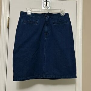 Liz Claiborne Jean Skirt